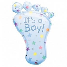 Fólia Lufi - Babaszületés - It's a Boy Foot - (Láb) - 82cm