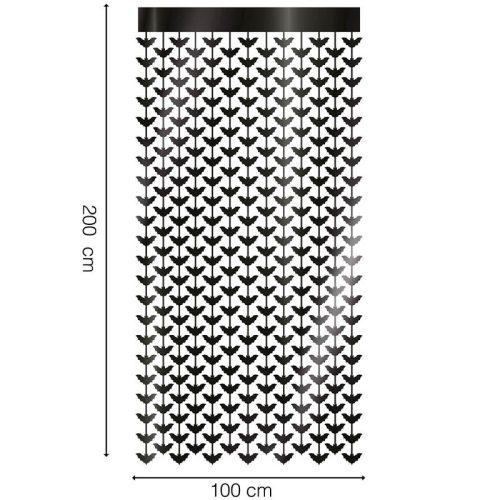 Ajtódekoráció - Denevér Mintás - 100 cm x 200 cm