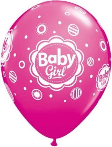 Gumi Lufi - Csomag -  Babaszületés - Baby Girl - Rózsaszín - 28cm